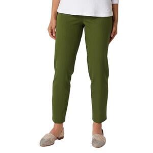 Isaac Mizrahi Green Ankle Pants
